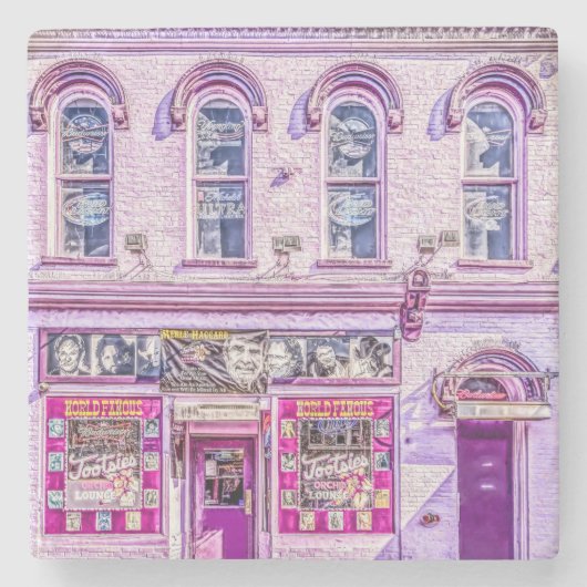 トッツィーの蘭のラウンジの石のコースター ストーンコースター (正面)