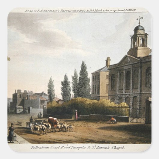 トッテナムコートロードターンパイク スクエアシール (正面)