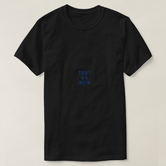 トットヴァビエンフランスのことわざ Tシャツ (デザイン正面)