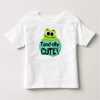 トッドかわいいカエルの幼児Tシャツ トドラーTシャツ