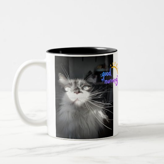 トッドのクロニクル – グッドモーニングマグ ツートーンマグカップ (左)