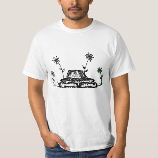 トッドスナイダーハットロゴハロウィーン Tシャツ (正面)