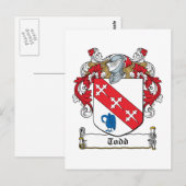 トッド家紋 ポストカード (正面/裏面)