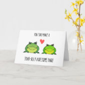 トッド素晴らしアリ結婚ーのカード カード (黄色い花)