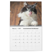 トッド2024年の暦記 カレンダー (2月 2027)