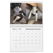 トッド2025年の暦記 カレンダー (2月 2027)