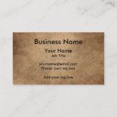 トッド・キング 名刺 (裏面)