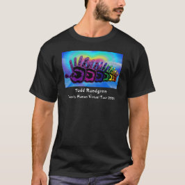 トッド·ラングレンさん、明らかに人間の7光線がTシャツを手に Tシャツ