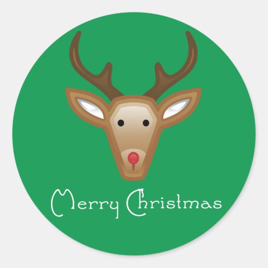 トッパー/ステッカー ラウンドシール (正面)