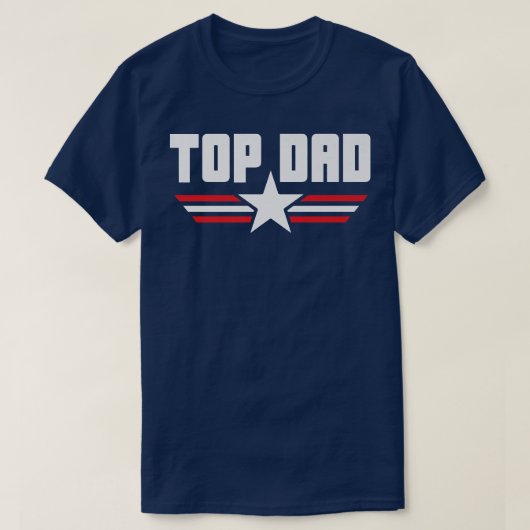 トップおもしろいパパ80カッコいい年代1980年代の父の日P Tシャツ (デザイン正面)