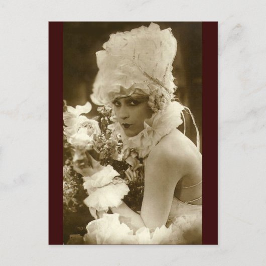 トップの上結婚 ポストカード (正面)