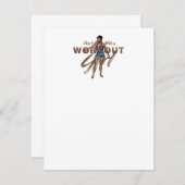 トップはトレーニング 招待状 (正面/裏面)