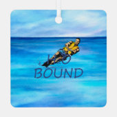 トップウォータースキーメタルオーナメント メタルオーナメント (裏面)