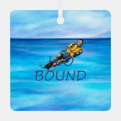 トップウォータースキーメタルオーナメント メタルオーナメント (正面)