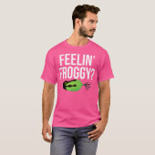 トップウォーター魚釣り感じズフロギー Tシャツ (正面フル)