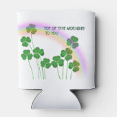 トップオブザモーニングサンパトリックの日シャムロック 缶クーラー (裏面)