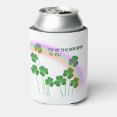 トップオブザモーニングサンパトリックの日シャムロック 缶クーラー (缶裏面)
