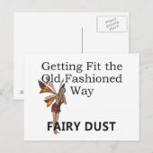 トップオールドファッションドフィットネス ポストカード (正面/裏面)