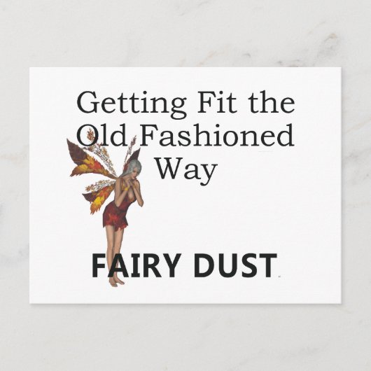 トップオールドファッションドフィットネス ポストカード (正面)