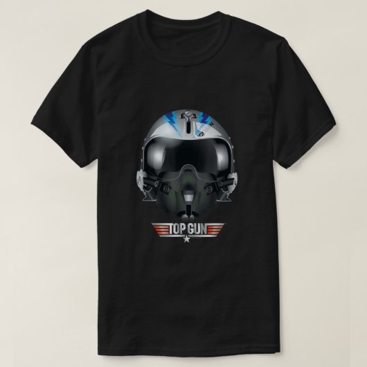 トップガンアイセンヘルメット Tシャツ (デザイン正面)
