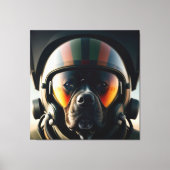 トップガンエースドッグアートプリントシリーズNO 2 キャンバスプリント (正面)