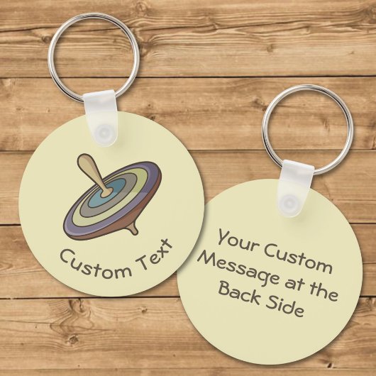 トップキーチェーンの回転 キーホルダー