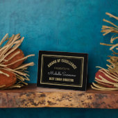 トップギフト！最高の院長 フォトプラーク (側面)