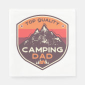 トップクオリティキャンプパパ スタンダードランチョンナプキン (正面)