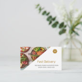 トップクラスレストランビジネスカード 名刺 (スタンド正面)