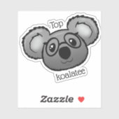 トップコートのステッカー シール (シート)