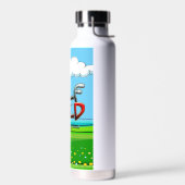 トップゴルフはっきりした ウォーターボトル (左面)