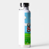 トップゴルフはっきりした ウォーターボトル (右面)