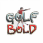 トップゴルフはっきりした シール (正面)