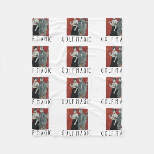 トップゴルフカップル フリースブランケット (正面)