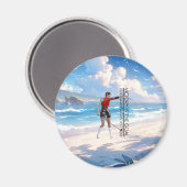 トップゴルフビクトリースローガンマグネット マグネット (正面/裏面)