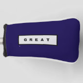 トップゴルフ用具ヘッドカバー ゴルフヘッドカバー (正面)