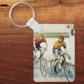 トップサイクリングオールドスクールキーチェーン キーホルダー (正面)