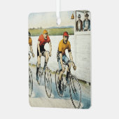 トップサイクリングオールドスクールメタルオーナメント メタルオーナメント (正面左)