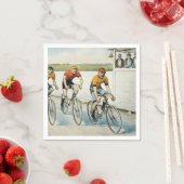 トップサイクリングオールドスクール スタンダードカクテルナプキン (インサイチュ)