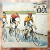 トップサイクリング旧校の窓がしがみつく ウィンドウサイン (シート2)