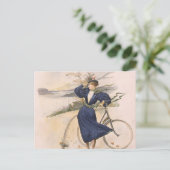 トップサイクリング美しい ポストカード (スタンド正面)