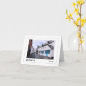 トップシャム、デヴォン州、イングランド カード (黄色い花)