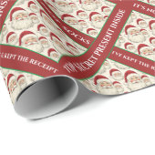 トップシークレットのクリスマスプレゼントおもしろい ラッピングペーパー (ロールコーナー)