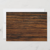 トップシークレットエージェントミッションサプライズパーティの招待状 招待状 (裏面)