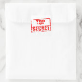 トップシークレットゴムのスタンプ効果 スクエアシール (バッグ)