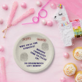 トップシークレットスパイ任務キッズパーティー ペーパープレート (パーティー)