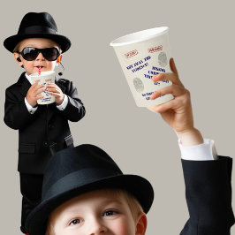 トップシークレットスパイ任務キッズパーティー 紙コップ