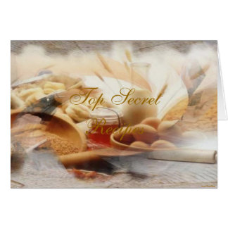 トップシークレットレシピカード