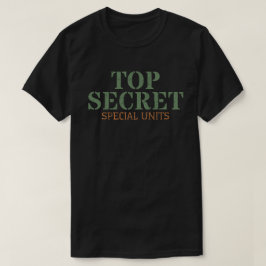 トップシークレット特殊部隊 Tシャツ