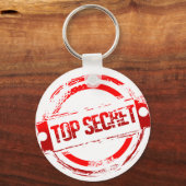 トップシークレット キーホルダー (正面)